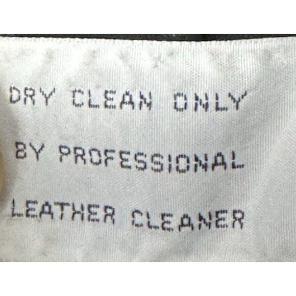 Avanti Black Genuine Leather Jacket M Womens Professional Outerwear - Picture 6 of 7